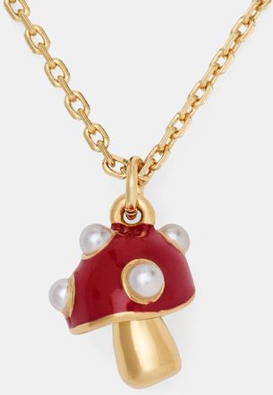 Kate Spade New York Secret Garden Mushroom Pendant