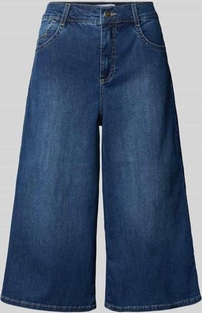 Angels Bermudas im 5-Pocket-Design Modell Liv in Dunkelblau, Gr&ouml;&szlig;e 34