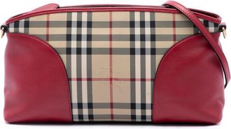 Burberry Pre-owned Burberry Haymarket Check Coated Canvas Chichester Crossbody Ladies DCT563D7MCDC6Q0O