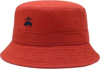 Brooks Brothers Cotton Twill Bucket Hat in Nantucket Red at Nordstrom, Size Small/medium