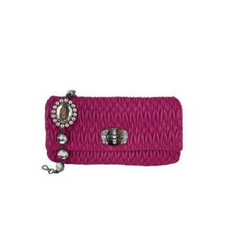Miu Miu Clutch in pelle Pre-owned - - Pre-owned - Donna - Rosa - ONE SIZE