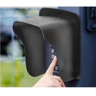 OEM Cubierta Met&aacute;lica Impermeable Para Timbre, Cerradura, Intercomunicador Y Timbre Exterior. Protege El Dispositivo Del Sol Y La Lluvia