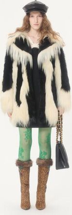 Valentino Abito Corto In Crepe Couture Donna NERO/AVORIO 36