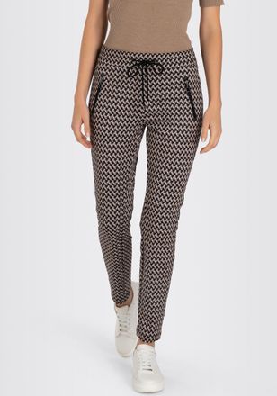 M.A.C Jerseyhose »easy smart« mit dezenten Reisserschluss-Taschen