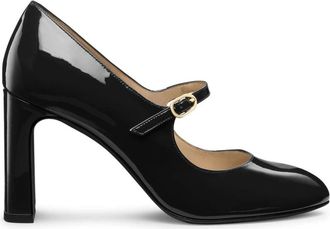 Stuart Weitzman Babette Mary Jane 85 - Dames - Pumps - Zwart - 36 1/2 EU - Schoenen