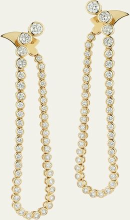 Ondyn Grand Fluorescence Earrings with Diamonds