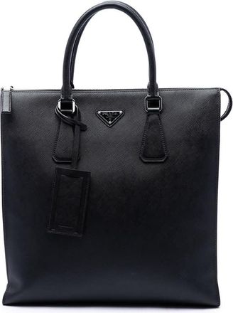 Prada Pre-owned Prada Saffiano North South Tote Unisex 3TJINGM1FO7BZTMZ