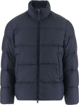 Woolrich Jassen, Heren, Blauw, M, Nylon, Cloud Eagle Nylon Down Jacket