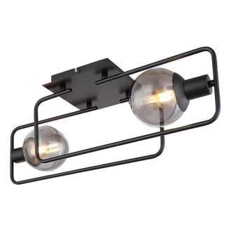 Globo Lighting Plaf&oacute;n - Blama - Negro - Metal - E14 - 15830-2d - Globo