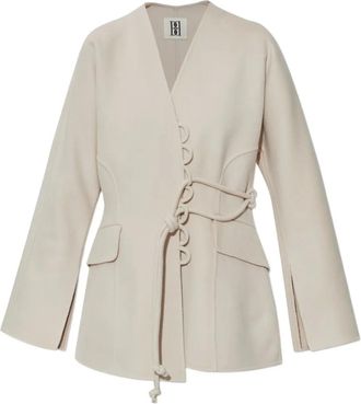 By Malene Birger Giacca Lalou con nodo - Toni neutri