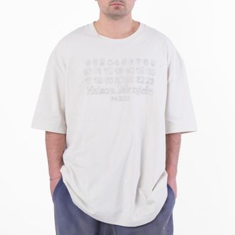 Maison Margiela Embroidered Logo T-Shirt, Size XX-Large
