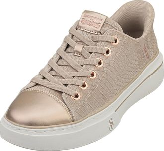 Skechers Womens One-Velvet Snoop Hands Free Slip-ins Trainers, Taupe, 7 UK