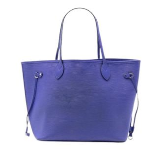 Louis Vuitton Pre-owned Tote Bags, female, Purple, Size: ONE SIZE Pre-owned Neverfull MM