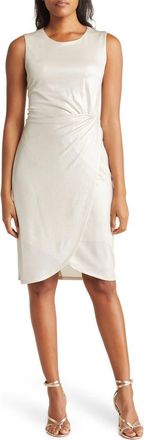 Julia Jordan Sleeveless Asymmetric Dress in Chamsilver at Nordstrom Rack, Size 10