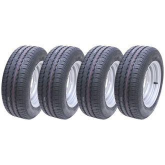 OEM Ruedas De Remolque - Parnells - 185/60 R12c - Neum&aacute;ticos Radiales - Velocidad M&aacute;xima 140 Km/h - Adherencia Mejorada