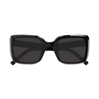 Saint Laurent SL497001 Square Full-Rim Sunglasses - Black
