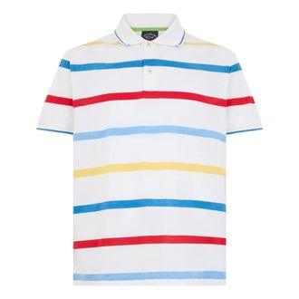 Paul & Shark Paul & Shark, Polo Shirts, male, Multicolor, Size: 2XL Short-sleeve Polo