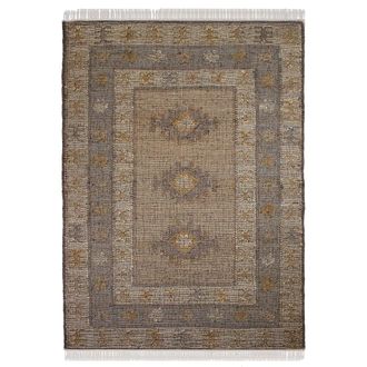 Flair Rugs Alfombra de yute y lana 160x230cm
