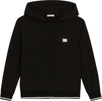 Dolce & Gabbana Ss2025 Logo Zip Up Top