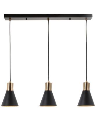 Jonathan Y Designs Jonathan Y Apollo 33.5In 3-Light Adjustable Modern Metal Led Pendant