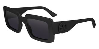 Longchamp Womens 53mm Black Sunglasses