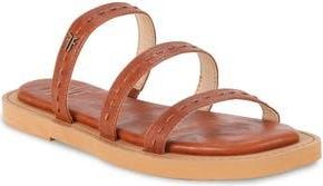 Frye Faye Strappy Slide Sandal in Cognac at Nordstrom Rack, Size 6.5