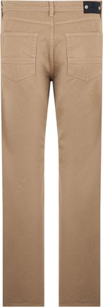 Stone Island Mens Trousers Straight Cut Beige Cotton