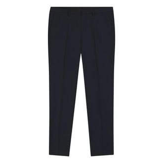 HUGO BOSS Broek - Heren - Broeken - Blauw - Maat: XS Leer