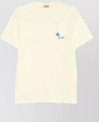Kenzo cotton crew neck short sleeve shirt