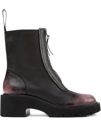 Camper Stivaletti Milah con zip 54mm - Nero