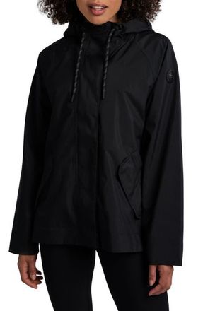 Lole Lachine Waterproof Rain Jacket in Black Beauty at Nordstrom, Size X-Large