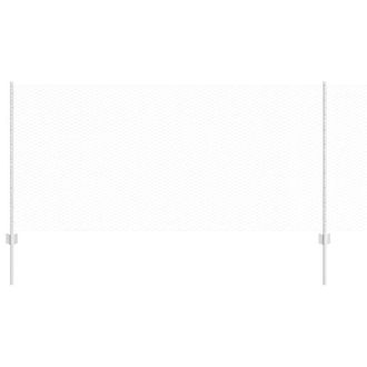 Berkfield Home Garden Fence Set Set of 2 Galvanised steel in Silver