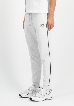Alpha Industries Jogginghose ALPHA INDUSTRIES Track Jogger SL, Herren, Gr. XXL, Normalgr&ouml;ssen, grau (pastel grau melange), Obermaterial: 80% Baumwolle, 20% Polyester, 