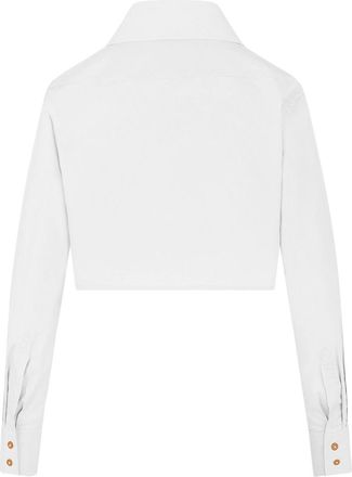 Vivienne Westwood Cut Off Heart Cotton Shirt - White
