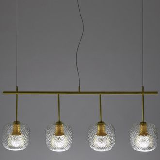 AM.PM Lijn hanglamp met 4 bollen Mistinguett