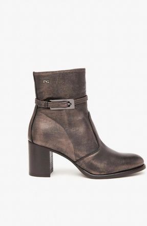 Nero Giardini Womens Metallic Bootie In Moro