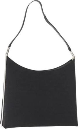 Ferragamo Pre-owned Canvas Schoudertas - Dames - Vintage Schoudertas - Zwart - ONE Size - Vintage