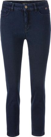 Marc Cain Silea Cropped Jeans - Dames - Jeans - Blauw - Maat: XL Katoen