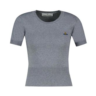Vivienne Westwood Bea Top - female - Vivienne Westwood - T-Shirts - Gray - XS - Tops