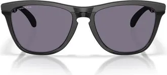 Oakley Frogskins Range XL 58mm Round Sunglasses in Matte Black/black at Nordstrom