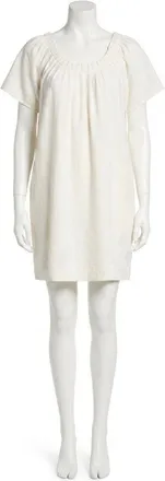 Faherty Annabelle Dress In Whisper White