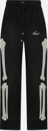 Amiri Mens Bones Oversized Sweatpant Black - Size: 33/32/32