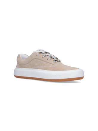 Givenchy Calf Leather Low-Top Sneaker - Beige