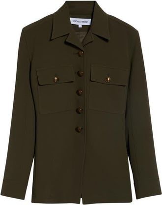 Veronica Beard Molyneux Jacket in Loden at Nordstrom, Size 14