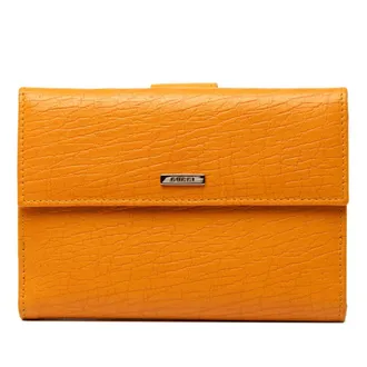 Gucci Orange Yellow Leather Wallet (Bi-Fold) (Pre-Owned)