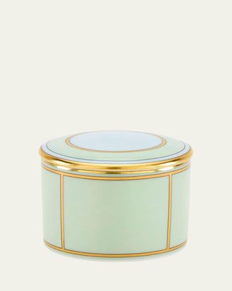 Ginori 1735 Diva Jewelry Box, Verde