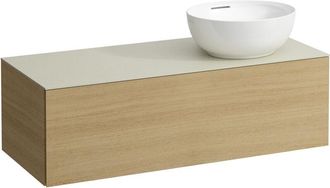 Laufen Laufen - Il Bagno Alessi Cajonera, 1 Agujero Para Grifo, Encimera
