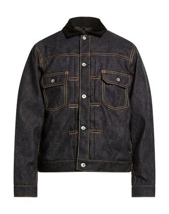 sacai COATS & JACKETS - Denim outerwear on YOOX.COM