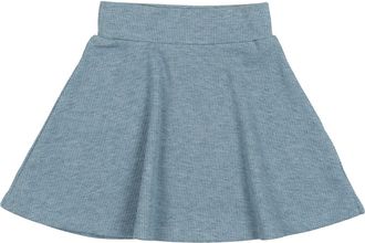 Maniere Kids Rib Skirt in Blue at Nordstrom, Size 3T