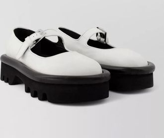 J.W.Anderson leather chunky loafers
